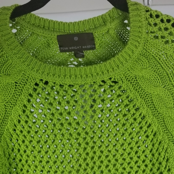 Fenn Wright Manson Green Knit Sweater - Picture 7 of 9